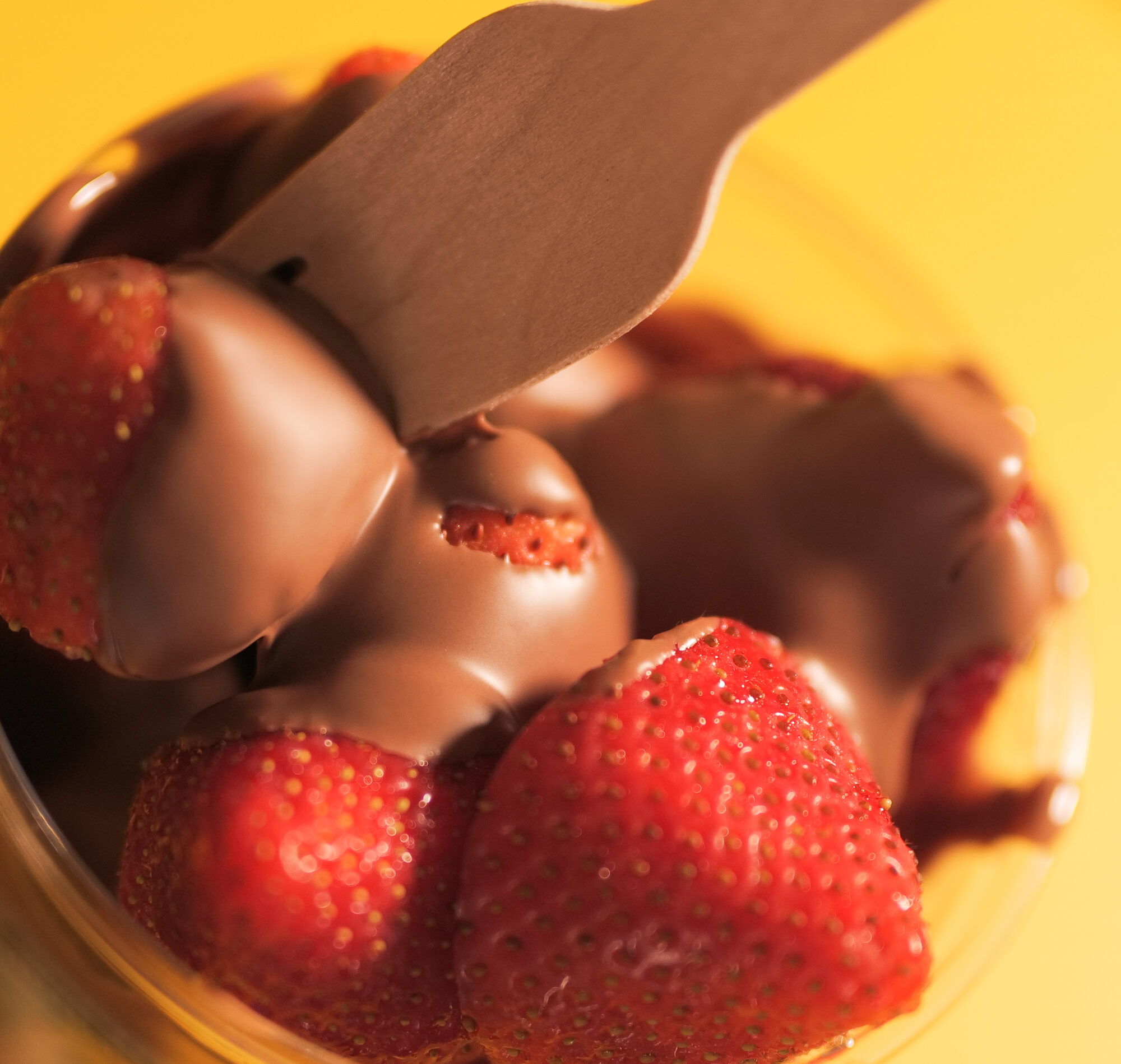 Chocolate-dipped strawberries